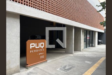 Fachada do Prédio de apartamento à venda com 1 quarto, 33m² em Perdizes, São Paulo