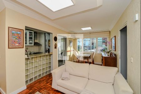 Sala de apartamento à venda com 2 quartos, 78m² em Rio Branco, Porto Alegre