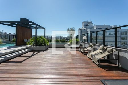 Área comum - Piscina de apartamento à venda com 1 quarto, 40m² em Rio Branco, Porto Alegre