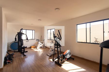 Área comum - Academia de apartamento para alugar com 2 quartos, 46m² em Braga, São José dos Pinhais
