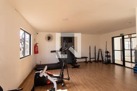 Área comum - Academia de apartamento para alugar com 2 quartos, 46m² em Braga, São José dos Pinhais