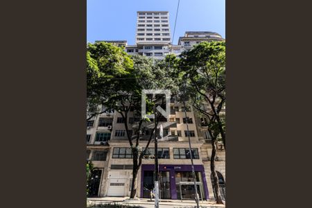Fachada de kitnet/studio à venda com 1 quarto, 46m² em República, São Paulo