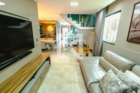 Sala de Jantar de casa à venda com 3 quartos, 214m² em Copacabana, Belo Horizonte