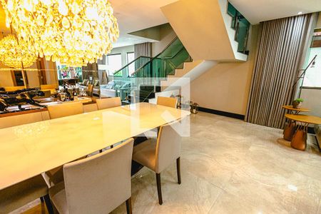 Sala de Jantar de casa à venda com 3 quartos, 214m² em Copacabana, Belo Horizonte