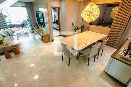 Sala de Jantar de casa à venda com 3 quartos, 214m² em Copacabana, Belo Horizonte