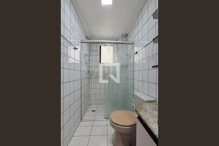 Banheiro Social de apartamento à venda com 2 quartos, 72m² em Paulicéia, São Bernardo do Campo