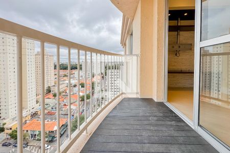 Varanda da Sala de apartamento à venda com 3 quartos, 74m² em Ipiranga, São Paulo