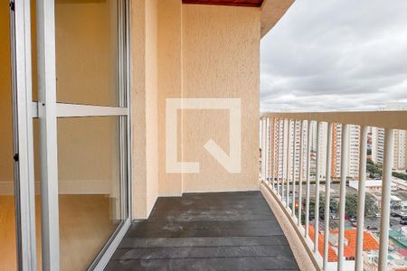 Varanda da Sala de apartamento à venda com 3 quartos, 74m² em Ipiranga, São Paulo