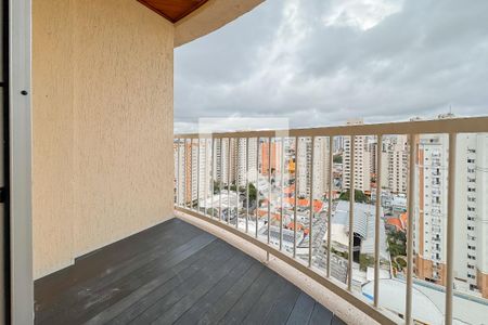 Varanda da Sala de apartamento à venda com 3 quartos, 74m² em Ipiranga, São Paulo