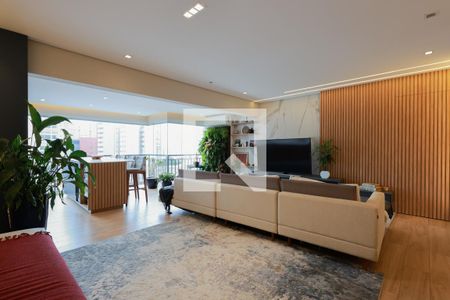 Sala de estar de apartamento à venda com 3 quartos, 133m² em Santana, São Paulo