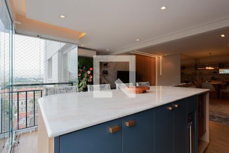 Varanda gourmet de apartamento à venda com 3 quartos, 133m² em Santana, São Paulo