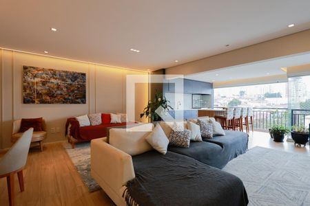 Sala de estar de apartamento à venda com 3 quartos, 133m² em Santana, São Paulo