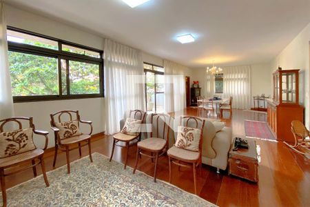 Sala de apartamento à venda com 4 quartos, 275m² em Serra, Belo Horizonte