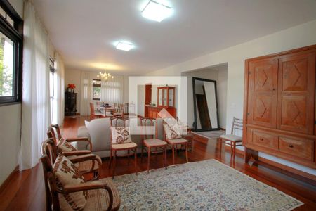 Sala de apartamento à venda com 4 quartos, 275m² em Serra, Belo Horizonte