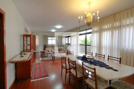 Sala de Jantar de apartamento à venda com 4 quartos, 275m² em Serra, Belo Horizonte