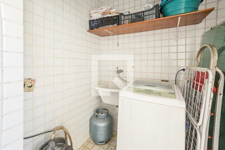 Área de serviço de casa para alugar com 3 quartos, 398m² em Balneario Cidade Atlantica, Guarujá