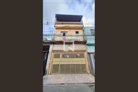 Fachada + Placa de casa à venda com 3 quartos, 173m² em Jardim Sao Carlos (zona Leste), São Paulo