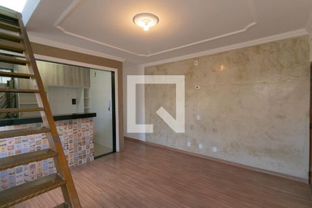 Sala de apartamento à venda com 3 quartos, 80m² em Santa Monica, Belo Horizonte