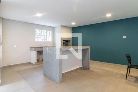 Área comum - Churrasqueira de apartamento para alugar com 1 quarto, 27m² em Parque Industrial Tomas Edson, São Paulo