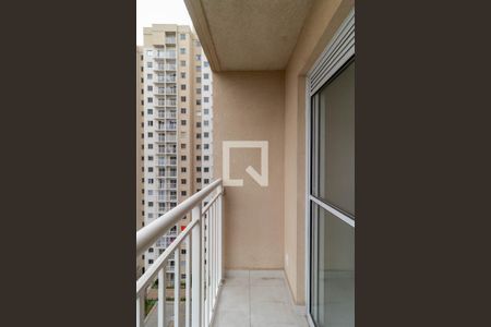 Varanda de apartamento para alugar com 1 quarto, 27m² em Parque Industrial Tomas Edson, São Paulo
