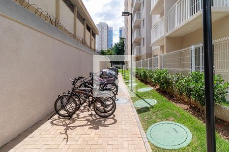 Área comum - Bicicletário de apartamento para alugar com 1 quarto, 27m² em Parque Industrial Tomas Edson, São Paulo