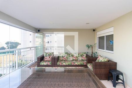 Varanda gourmet de apartamento à venda com 3 quartos, 96m² em Vila Leonor, São Paulo