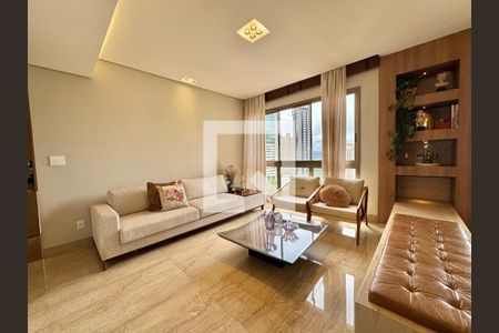 Sala de apartamento à venda com 4 quartos, 230m² em Vila da Serra, Nova Lima