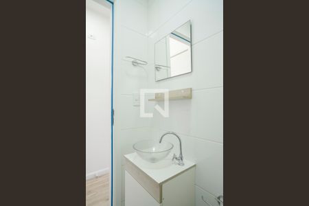 Lavabo de apartamento para alugar com 1 quarto, 50m² em Barcelona, São Caetano do Sul