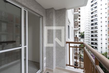 Varanda - Sala de apartamento à venda com 2 quartos, 40m² em Perdizes, São Paulo