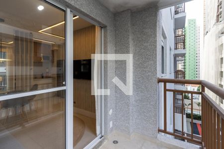 Varanda  de apartamento à venda com 2 quartos, 40m² em Perdizes, São Paulo