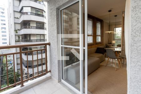 Varanda  de apartamento à venda com 2 quartos, 40m² em Perdizes, São Paulo