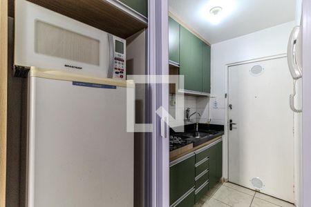 Cozinha de kitnet/studio para alugar com 1 quarto, 30m² em Vila Buarque, São Paulo