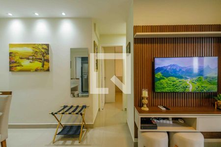 Sala de apartamento para alugar com 1 quarto, 48m² em Vargem Grande, Rio de Janeiro