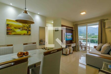 Sala de apartamento para alugar com 1 quarto, 48m² em Vargem Grande, Rio de Janeiro