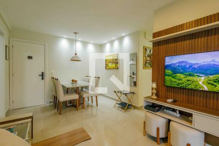 Sala de apartamento à venda com 1 quarto, 48m² em Vargem Grande, Rio de Janeiro