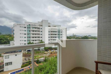 Varanda de apartamento à venda com 1 quarto, 48m² em Vargem Grande, Rio de Janeiro