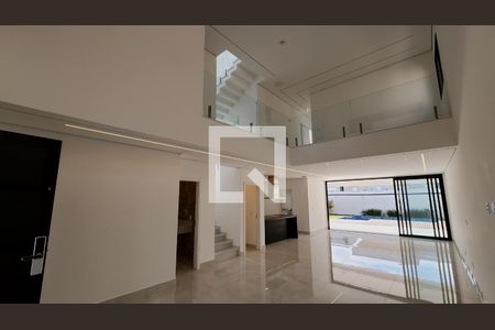 Sala de casa de condomínio à venda com 3 quartos, 279m² em Jardim Samambaia, Jundiaí