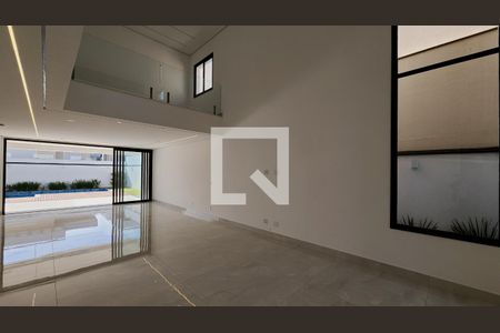 Sala de casa de condomínio à venda com 3 quartos, 279m² em Jardim Samambaia, Jundiaí
