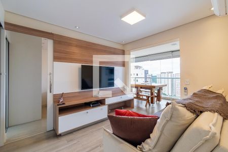 Sala de apartamento à venda com 1 quarto, 53m² em Vila Guarani, São Paulo