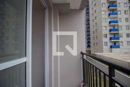 Varanda da Sala de apartamento para alugar com 2 quartos, 40m² em Vila Barreto, São Paulo