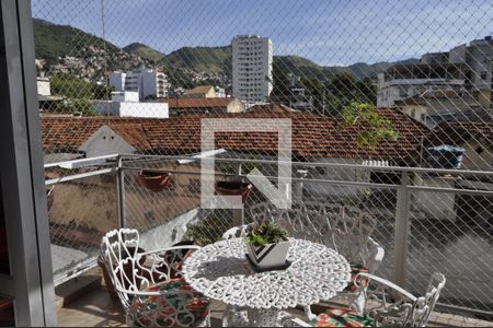 Varanda da Sala de apartamento à venda com 2 quartos, 69m² em Engenho Novo, Rio de Janeiro