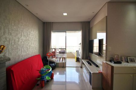 Sala de apartamento à venda com 2 quartos, 77m² em Vila Caminho do Mar, São Bernardo do Campo