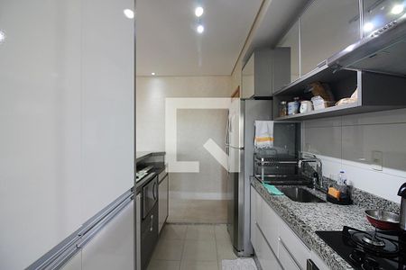 Cozinha e Área de Serviço de apartamento à venda com 2 quartos, 77m² em Vila Caminho do Mar, São Bernardo do Campo