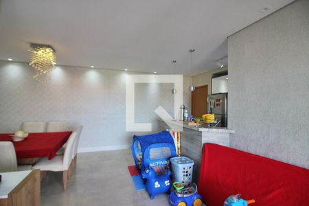 Sala de apartamento à venda com 2 quartos, 77m² em Vila Caminho do Mar, São Bernardo do Campo