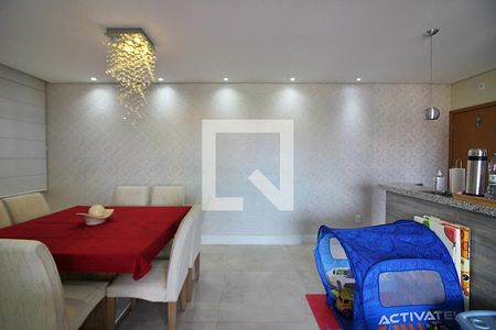 Sala de apartamento à venda com 2 quartos, 77m² em Vila Caminho do Mar, São Bernardo do Campo