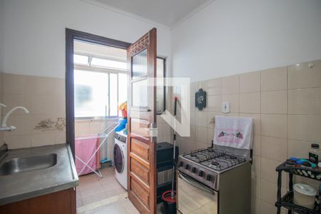 Cozinha e Área de Serviço de apartamento à venda com 1 quarto, 42m² em Coronel Aparicio Borges, Porto Alegre