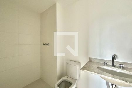 Banheiro da Suíte de apartamento à venda com 1 quarto, 29m² em Jardim Prudência, São Paulo