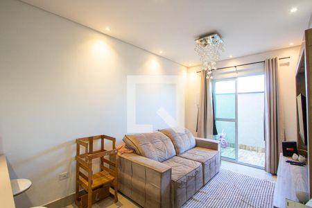 Sala de apartamento à venda com 2 quartos, 49m² em Vila Leopoldina, Santo André