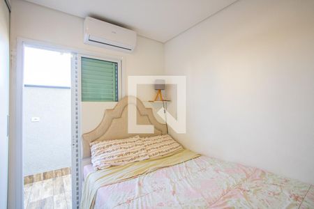 Quarto 1 - Suíte de apartamento à venda com 2 quartos, 49m² em Vila Leopoldina, Santo André