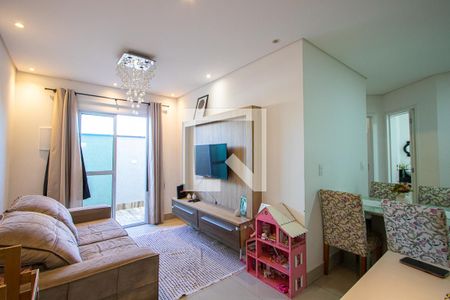 Sala de apartamento à venda com 2 quartos, 49m² em Vila Leopoldina, Santo André